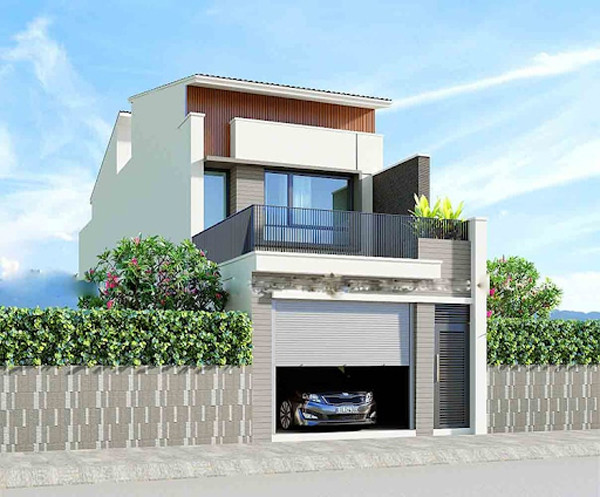 hầm để xe khi xây nhà