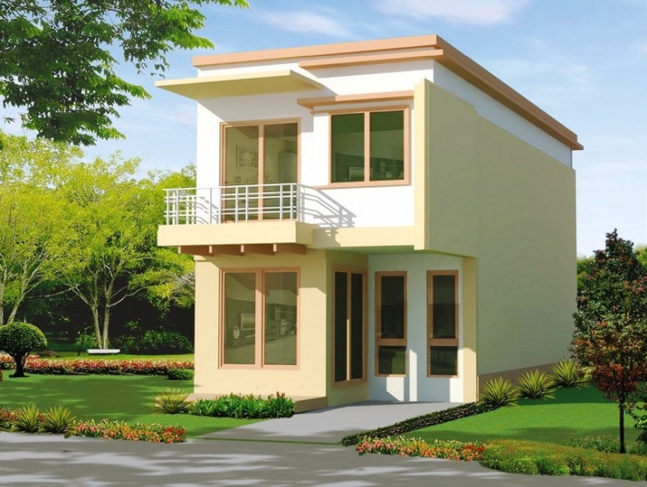 Mẫu nhà 2 tầng nông thôn đơn giản giúp tiết kiệm chi phí, chỉ với khoảng từ 300 triệu - 500 triệu là bạn đã có thể sở hữu cho mình một nhà 2 tầng.